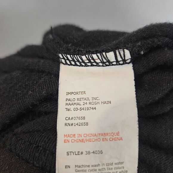 SWS Athletics Velour Sweats Bite Me Black Women's Medium Lounge Pants Athleisure - Picture 6 of 9